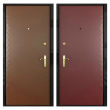 Купить входную металлическую дверь VV-005 (винилискожа + винилискожа)