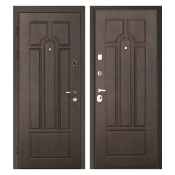 Входная металлическая дверь MM-009 (МДФ панели снаружи и внутри)