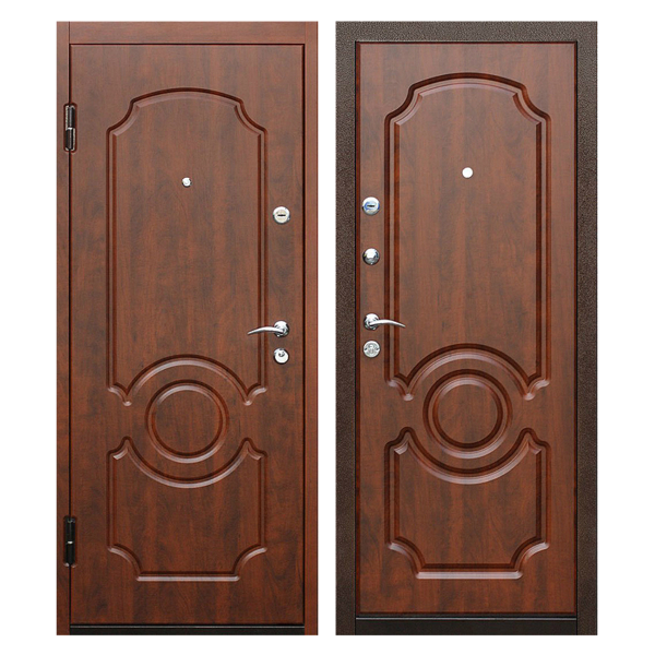 Входная металлическая дверь MM-012 (МДФ панели снаружи и внутри)