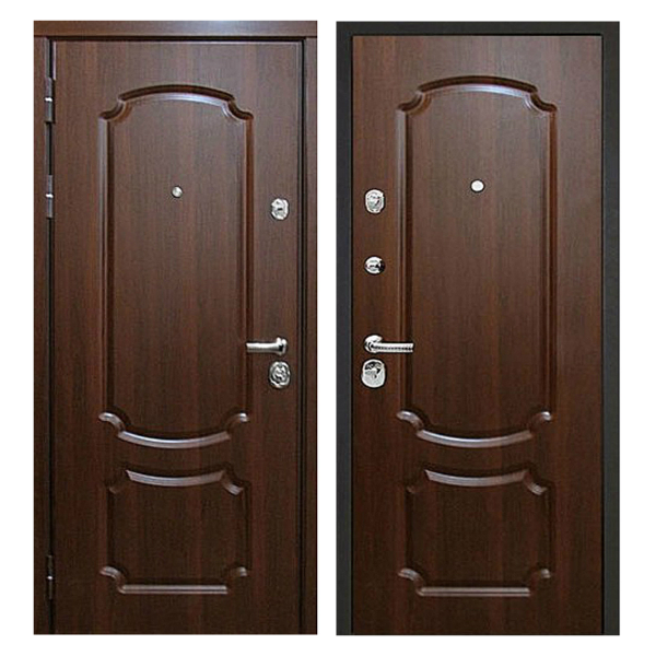 Входная металлическая дверь MM-014 (МДФ панели снаружи и внутри)