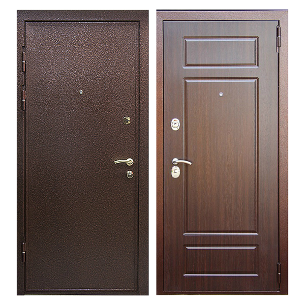 Входная металлическая дверь PM-003 (порошковое напыление + МДФ)