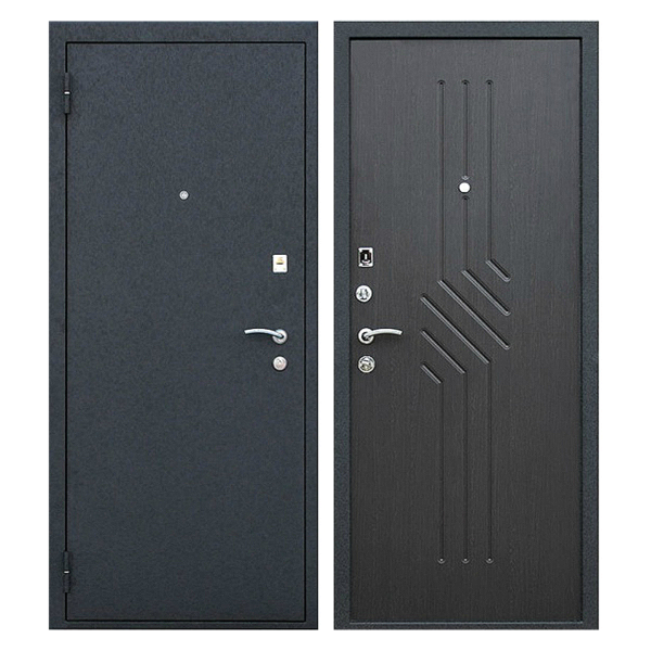Входная металлическая дверь PM-004 (порошковое напыление + МДФ)