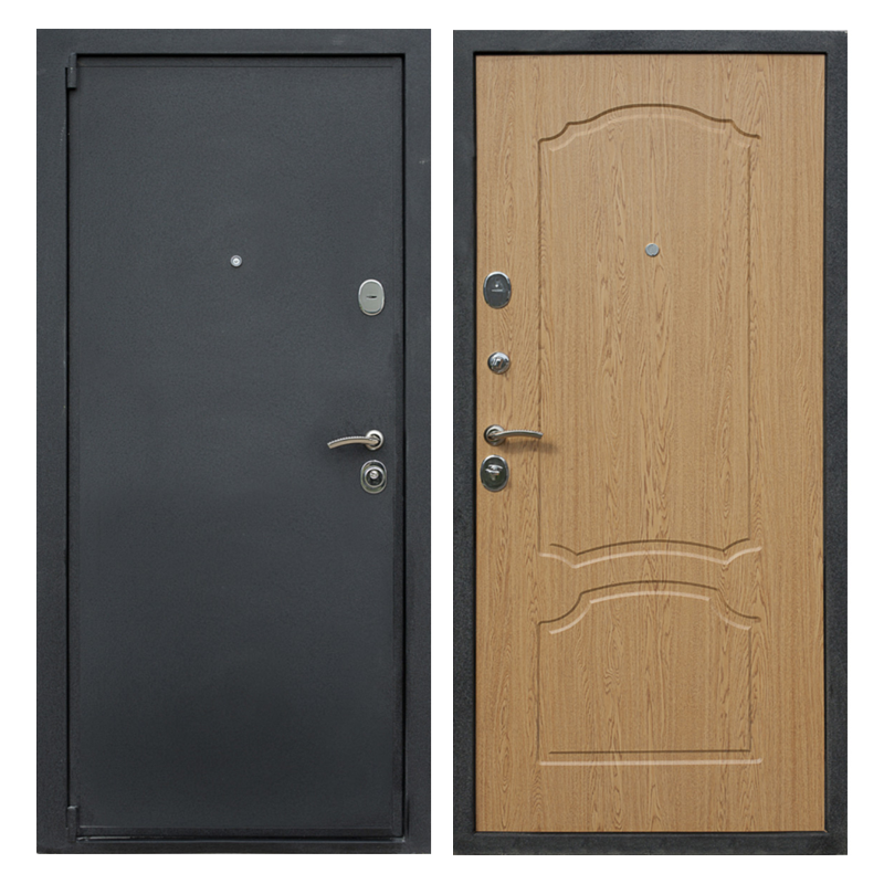 Входная металлическая дверь PM-013 (порошковое напыление + МДФ)