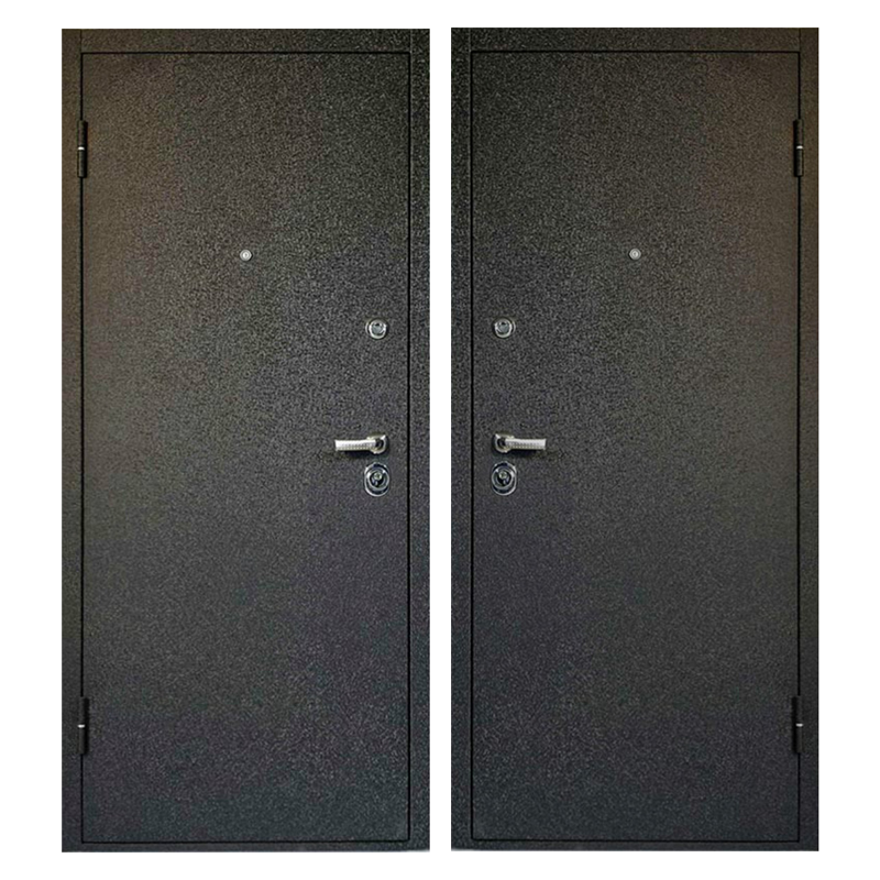 Входная металлическая дверь PP-004 (порошковое напыление снаружи и внутри)