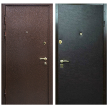 Входная металлическая дверь PV-005 (порошковое напыление + винилискожа)