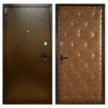 Входная металлическая дверь PVD-006 (порошковое напыление + винилискожа)