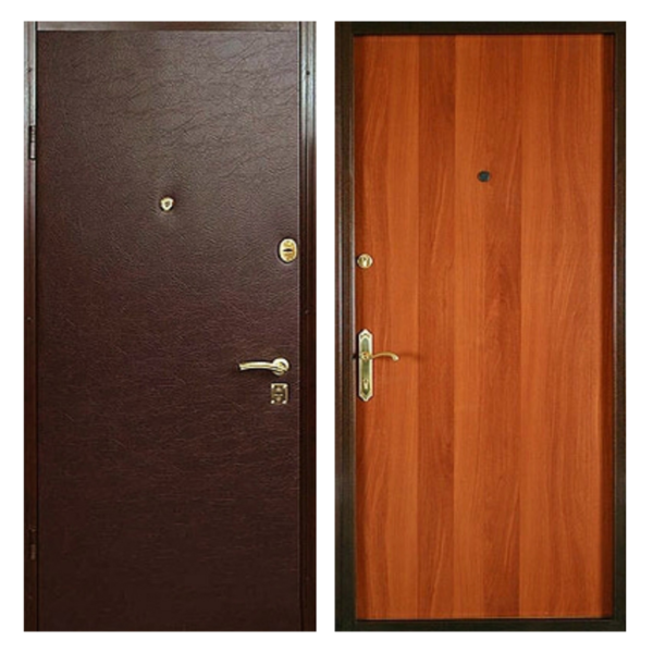 Входная металлическая дверь VL-005 (винилискожа + ламинированная панель)