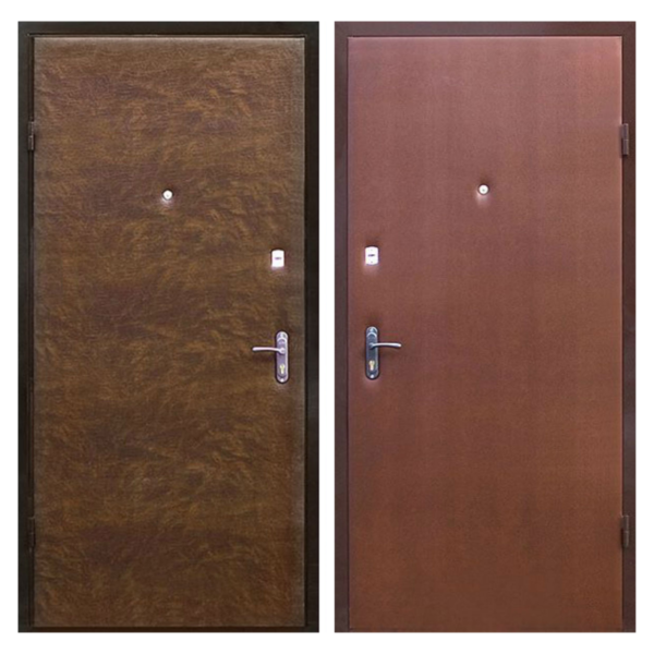 Входная металлическая дверь VV-002 (винилискожа + винилискожа)