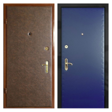 Входная металлическая дверь VV-003 (винилискожа + винилискожа)