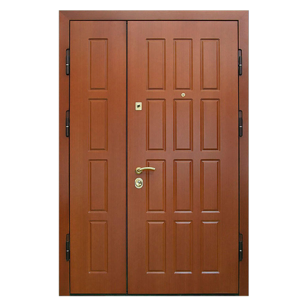 Подъездная металлическая дверь DM-041 (МДФ + винилискожа)