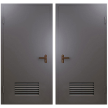 Техническая металлическая дверь TD-002 (нитроэмаль снаружи и внутри)